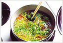春野菜のスープのつくり方