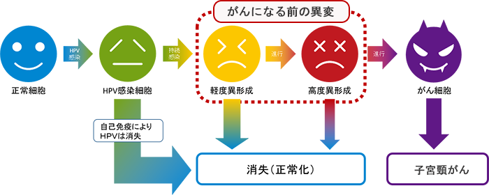 ＨＰＶの持続感染