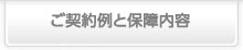 ご契約例と保障内容