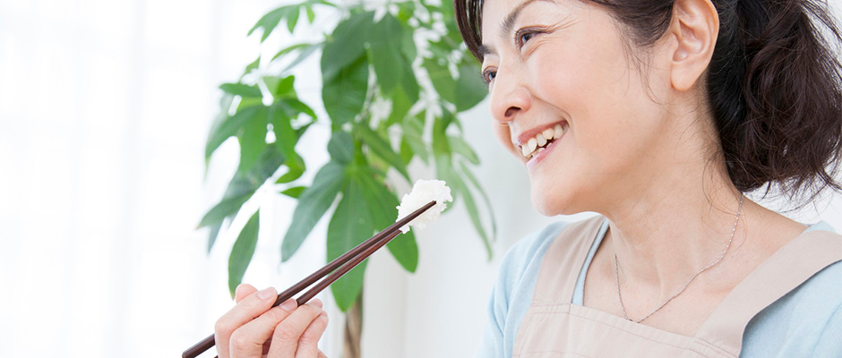 食生活を見直す人のイメージ